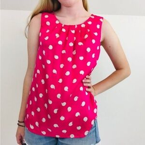 Anthropologie Postmark Silk Pink Snail Print Top